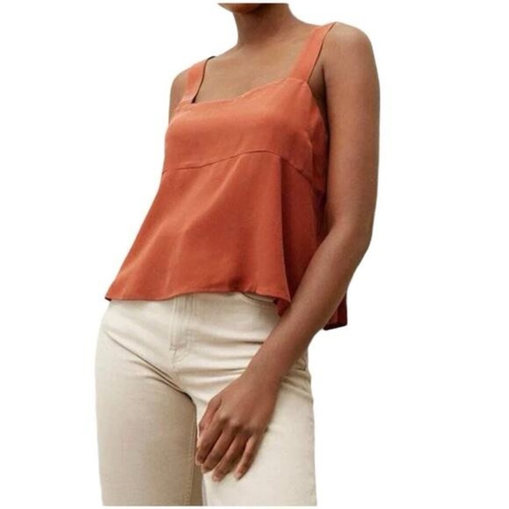 Everlane The Clean Silk Top